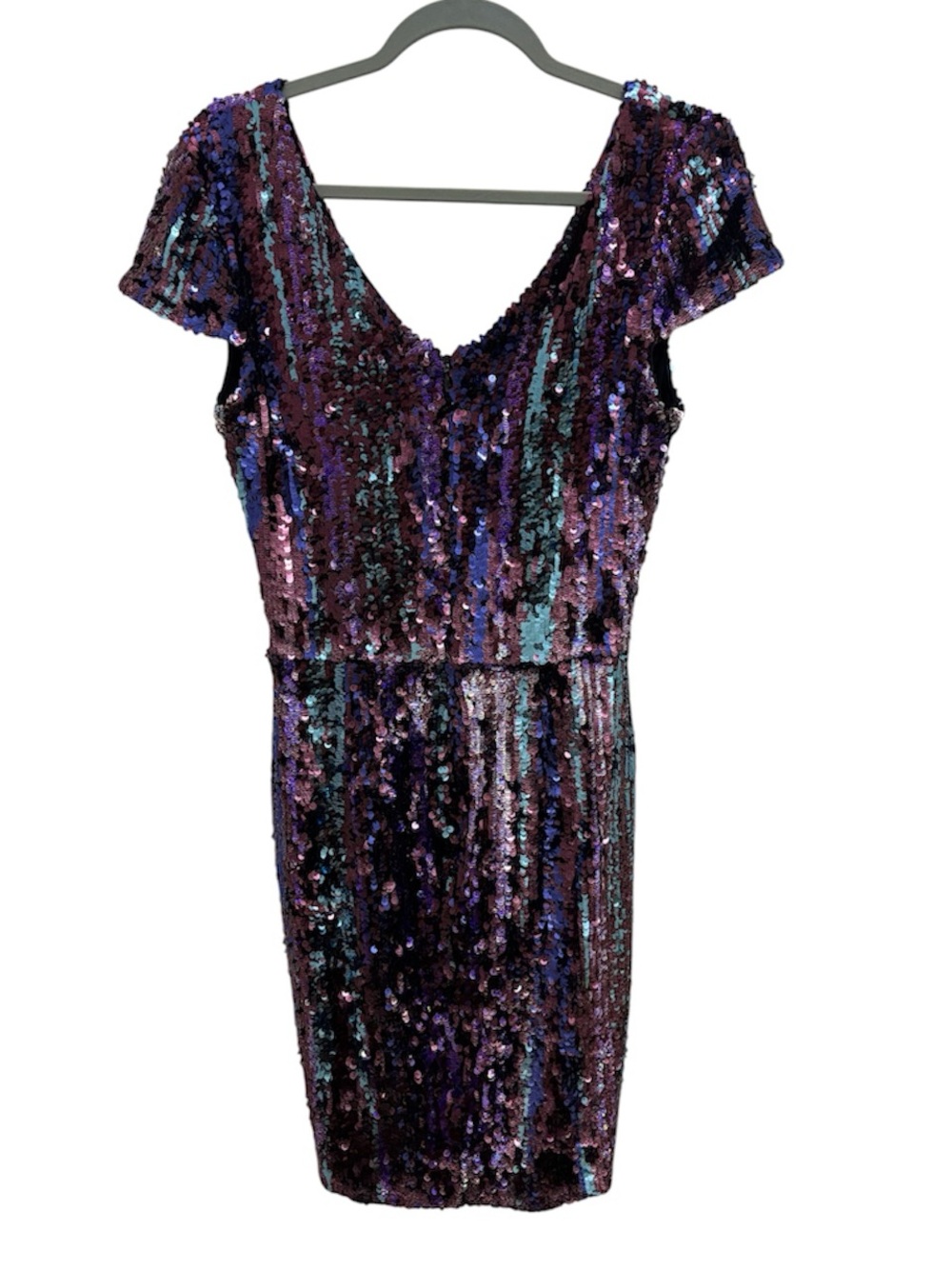 Dress The Population Zoe Sequin Mini Dress - Picture 7 of 14